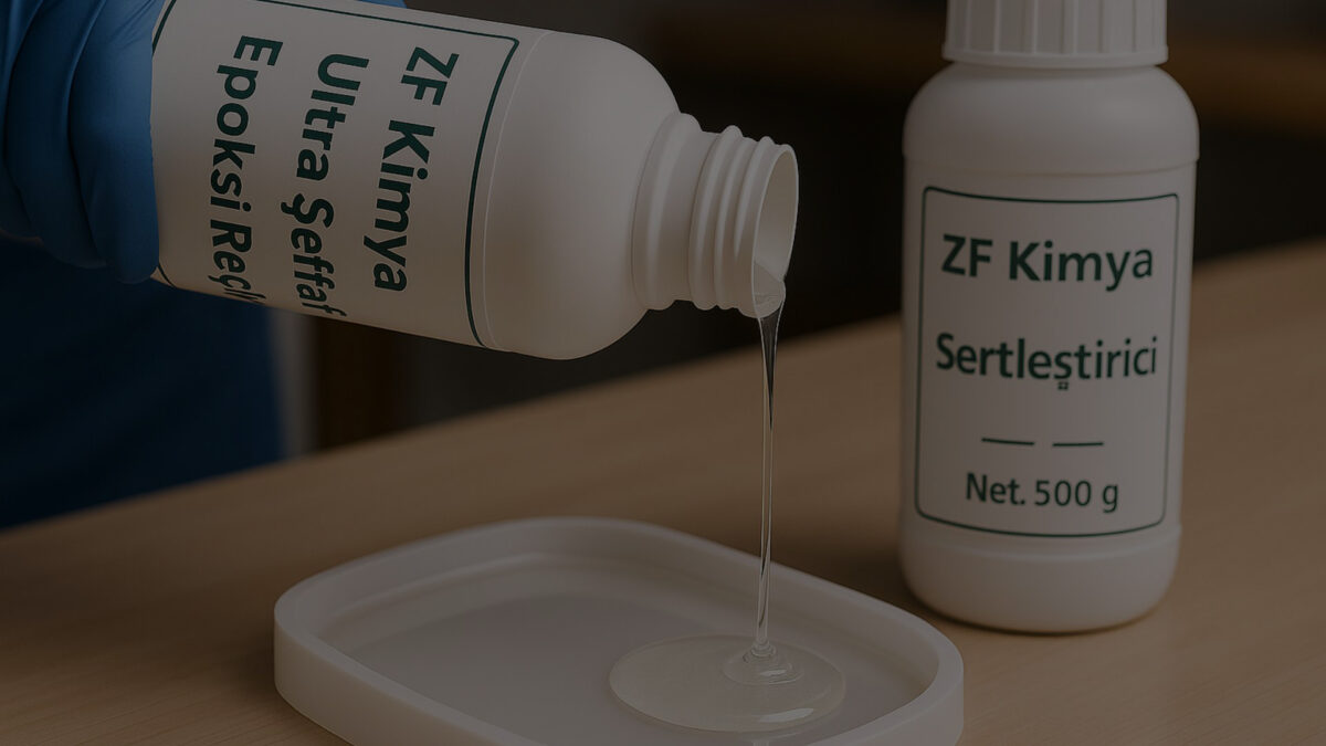 Epoksi Reçine 1,5 KG - Görsel 1