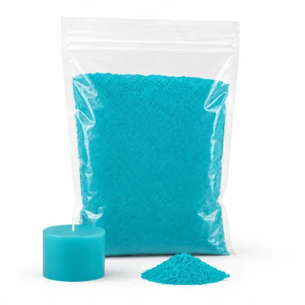 Tedarikhobim Canlı Turkuaz Toz Mum Boyası (20 gr) - Katı Mum Boyası